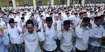 Ponpes Al Falah Gelar Salad Id Jumat, Pengasuh: Berdasarkan Metode Hisab