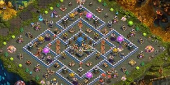 List Upgrade Pasukan, Mantra dan Hero Clash of Clans di Town Hall 12