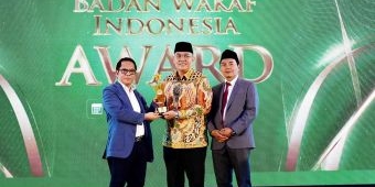 Percepatan Sertifikasi Tanah Wakaf, Kementerian ATR/BPN Sabet Penghargaan dari BWI