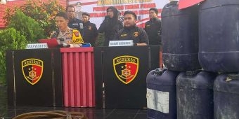 Polres Tuban Ungkap Penyelewengan Solar Subsidi 3.500 Liter, Diduga Dikirim Untuk Industri di Jateng