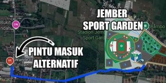 Pastikan Lalin Lancar Selama MTQ XXXI Jatim, Dishub dan Polres Jember Terapkan Sistem Satu Arah