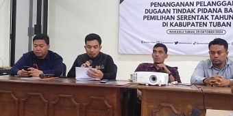 Bawaslu Tuban Hentikan Perkara Penyaluran BPNTD Bertuliskan 