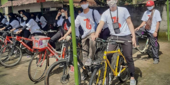 Agung, Peserta JKN asal Kota Madiun Tetap Jaga Kesehatan dengan Bersepeda