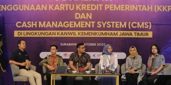 Minimalisir Penggunaan Uang Tunai, Kanwil Kemenkumham Jatim Gelar Sosialisasi