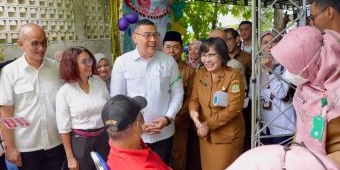 Tinjau Program CKG, Wamen ATR/BPN: Wujud Pelayanan Kesehatan Masyarakat