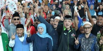 Di Banyuwangi, Khofifah Ucapkan Selamat untuk Prabowo dan Gibran