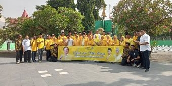 Peringati HUT ke-58, DPD Golkar Kabupaten Pasuruan Ziarah ke Makam Pahlawan di Bangil