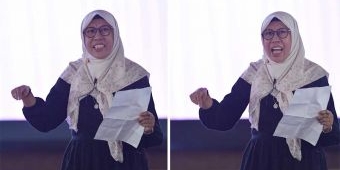 Penutupan Dies Natalis ke-11, Dekan FKIP UTM Bacakan Puisi Karya D. Zawawi Imron
