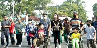 Hari Disabilitas Internasional, Pemkot Pasuruan Gelar Jalan Sehat