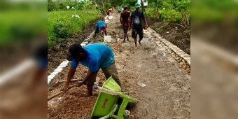 Dukung Swasembada Pangan Presiden, Pemdes Racitengah Gresik Bangun JUT