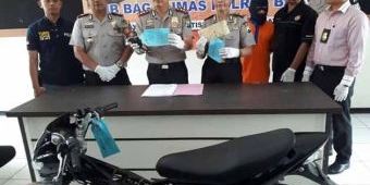 Kepergok Bawa Motor Curian saat Razia, Warga Pujon Diringkus