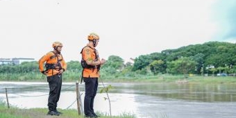 BPBD Kota Kediri Intensifkan Pantau Debit Sungai Brantas di Musim Hujan