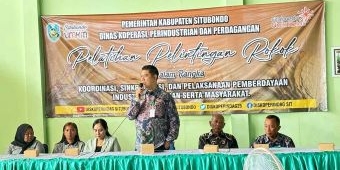 Dorong UMKM Naik Kelas, Diskoperindag Situbondo Latih Buruh Tani Tembakau Pelinting Rokok