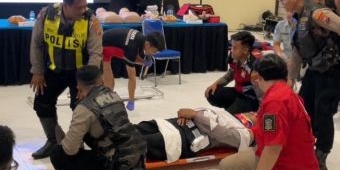 Maksimalkan Penangananan Korban Laka Lantas, Satlantas Polrestabes Surabaya Gelar Pelatihan PPGD