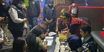 Gelar Razia Gabungan, Satresnarkoba Polres Tuban Sasar Tempat Hiburan Malam