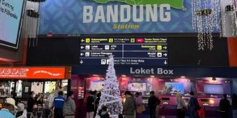 PT KAI Daop 2 Bandung Catat Okupansi Penjualan Tiket Jelang Nataru Sebanyak 44,9 Persen