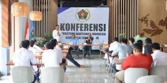 Aklamasi, Wartawan HARIAN BANGSA Kembali Pimpin PWI Tuban