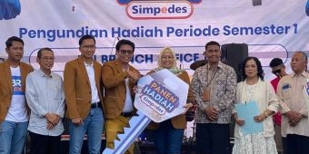 Panen Hadiah Simpedes BRI Tuban Semester 1 Bagikan Belasan Motor dan Satu Unit Mobil ke Nasabah