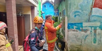 Diduga Korsleting Listrik, Rumah Warga Sisir Kota Batu Ludes Terbakar