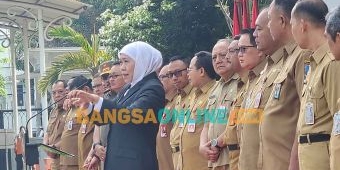 Apel ASN Pemprov Jatim, Gubernur Khofifah Cabut Jam Kerja Fleksibel dan Serahkan Bantuan Korban Demo