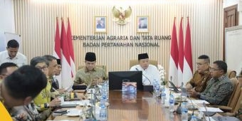 Menteri ATR/BPN Ajak Menteri Transmigrasi Sukseskan Kebijakan Satu Peta