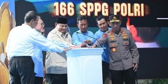 Sokong Makan Bergizi Gratis, Presiden Prabowo Resmikan 10 Gudang Pangan dan 166 SPPG Polri