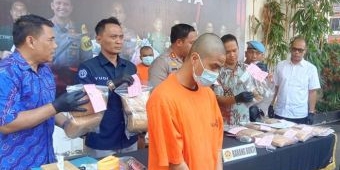 Kado Akhir Tahun, Satresnarkoba Polresta Malang Kota Ungkap Peredaran Ganja dan Sabu 11,1 Kg