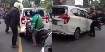 Kecelakaan di Cianjur, Mobil WNA jadi Sasaran Warga