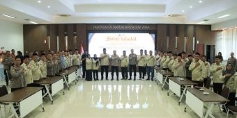 Halal Bihalal dengan PKDI, Kapolres Gresik Ajak Kuatkan Sinergi