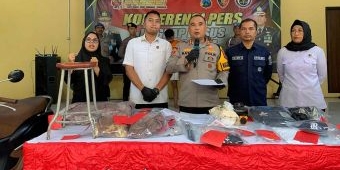 Beraksi 2 Kali, Pelaku Curanmor Asal Kediri Dibekuk