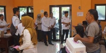 Pemkot Pasuruan Gelar Vaksinasi Rabies Gratis dan Pemeriksaan Kesehatan Hewan