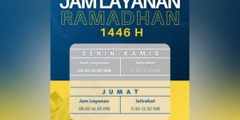 Jam Kerja dan Layanan Kantah Pasuruan Selama Ramadan 1446 H