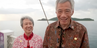 Diajak Presiden Jokowi Naik Kapal Pinisi, PM Singapura Terkesima Lihat Pemandangan Labuan Bajo