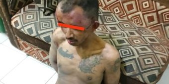 Gagal Curi Motor di Minimarket, Residivis Babak Belur Dihajar Warga Candi Sidoarjo