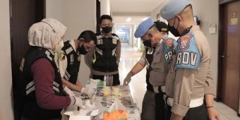 Kapolresta, Pejabat Utama, hingga Kapolsek Jajaran Polresta Malang Kota Jalani Tes Urine