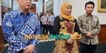 Bahas Angkutan Lebaran Bersama Menhub, Khofifah Pastikan Jatim Siap Sinergi Lancarkan Arus Mudik