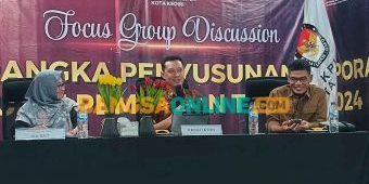 Gelar FGD, KPU Kota Kediri Susun Laporan Evaluasi Pemilihan 2024