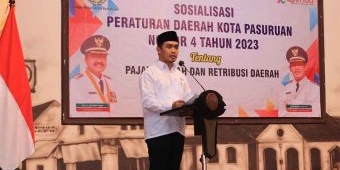 Ini Harapan Wakil Wali Kota Pasuruan saat Sosialisasi Perda Pajak dan Retribusi Daerah