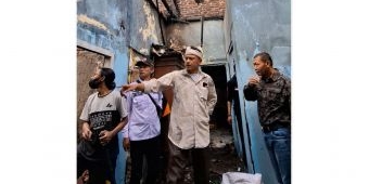 Diduga Korsleting Listrik, Rumah Warga Temas Kota Batu Habis Dilalap Api