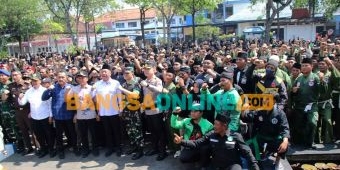 Ribuan Warga Ikuti Apel Jogo Tulungagung, Teguhkan Komitmen Tolak Anarkisme