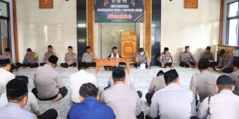 Mengawali 2025, Polres Ngawi Gelar Pengajian dan Doa Bersama