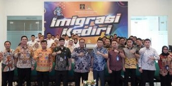 Kunjungi Kantor Imigrasi Kediri, Kakanwil Ditjen Imigrasi Jatim Minta Pengawasan WNA Ditingkatkan