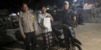 Serahkan Motor Curian ke Pemilik, Polsek Kejayan Imbau Warga Tingkatkan Waspada