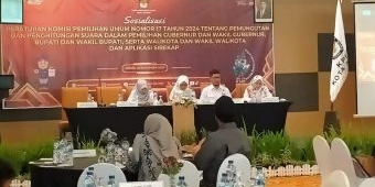 KPU Kota Kediri Gelar Sosialisasi Peraturan KPU Nomor 17 Tahun 2024