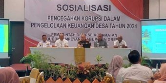 Gandeng APH dan Insan Media, AKD Duduksampeyan Gresik Sosialisasi Pengelolaan Keuangan Desa