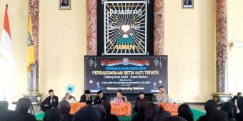 Pesan Polres Kediri Kota untuk Ratusan Calon Warga Baru PSHT saat Pembekalan