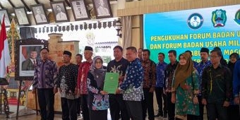 Kuatkan Ekonomi Desa, Bupati Magetan Kukuhkan Forum BUMDes dan BUMDesma 2026–2029