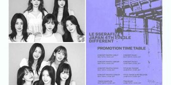 LE SSERAFIM Siap Rilis Single Jepang Keempat