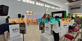 KPU Kediri Gelar Simulasi Pemungutan dan Penghitungan Suara Pilkada serentak 2024