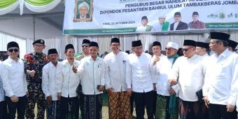 Hari Santri 2025 di Jombang, Ribuan Santri Rayakan 2 Abad Bahrul Ulum